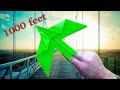 Origami! How to make EASY paper airplanes! Бумажный самолет!