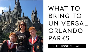 Can you take packed lunch into Universal Studios?