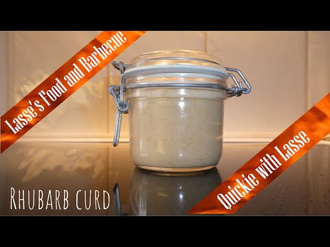 Video: Curd Dessert Na May Sarsa Ng Rhubarb