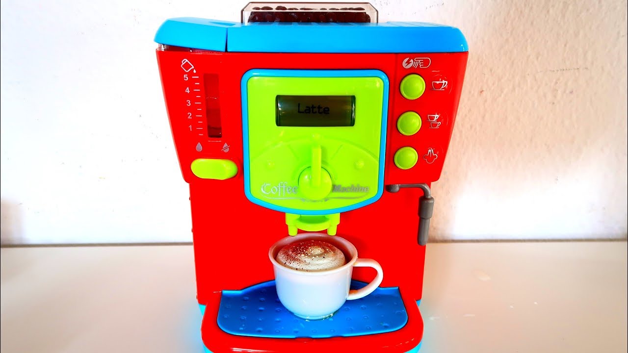 Playgo Kaffeemaschine Kapsel Espressomaschine für Spielküche NEU 3146 