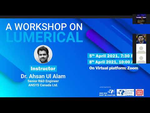 ANSYS LUMERICAL TRAINING WORKSHOP (SESSION 1)