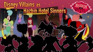 Disney Villains as Hazbin Hotel Sinners