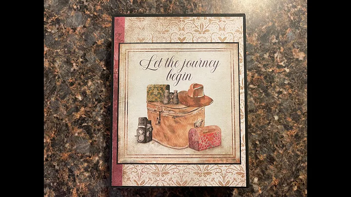 STAMPERIA OUR WAY TRI FOLD ALBUM TUTORIAL   SHELLI...