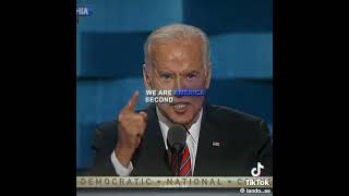 Joe Biden Edit We Are America Second To None