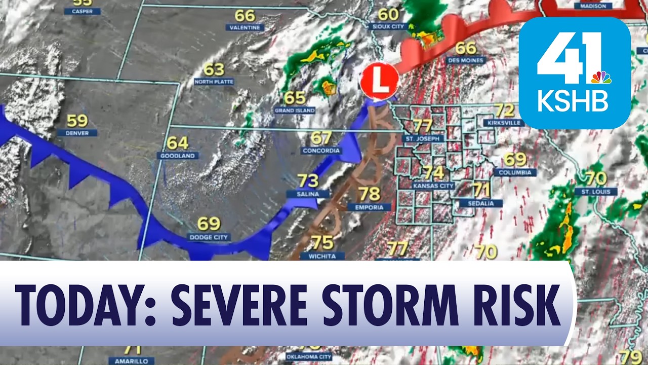 KSHB 41 Weather Blog | Update on 2 More Severe Threats, Today & Friday ...