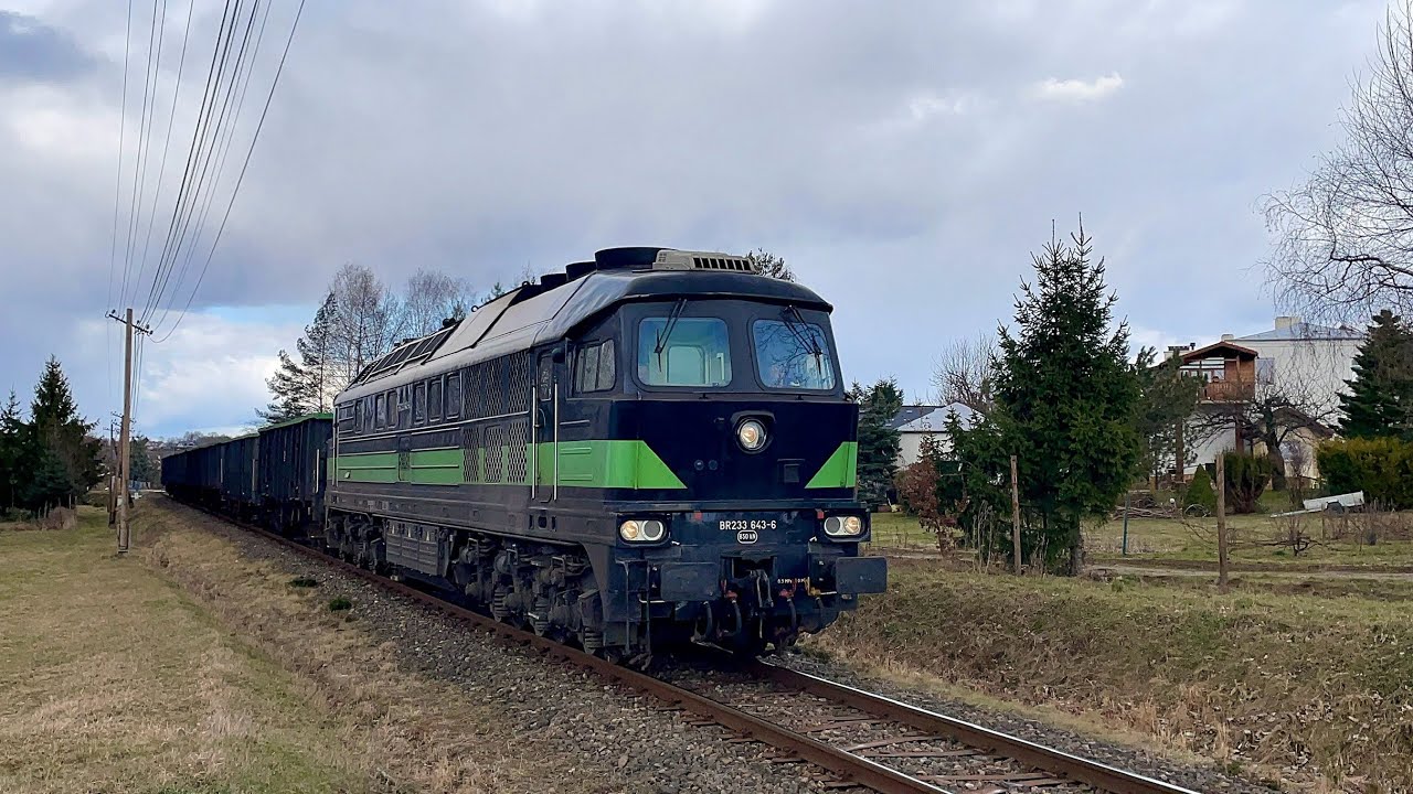 BR233 Ludmiła PolCarbon i 15D Orlen Kolej - waga ciężka na południu Podkarpacia