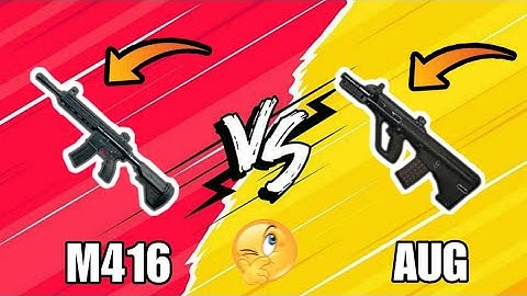 M416 VS AUG WHICH IS BEST GUN AFTER 2.8 UPDATE | Guns Comparison | BGMI TIPS AND TRICKS