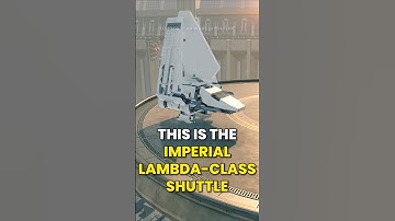 This is the Imperial Lambda-Class Shuttle #starwars