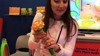 Celebrity Scrub Daddy Scratch Free Color Sponge and Dish Wand System with Flex Texture | Weekend Handyman Net Worth