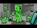 Minecraft BUT Creepers Drop Their Armor...