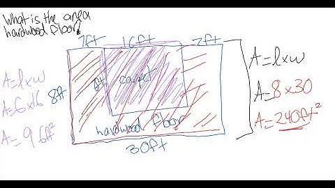 ALEKS Area of a piecewise rectangular figure