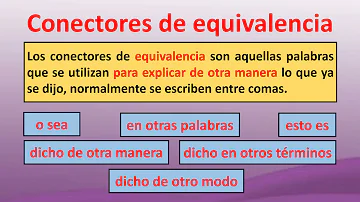 ¿Cuáles son los conectores de finalizacion?