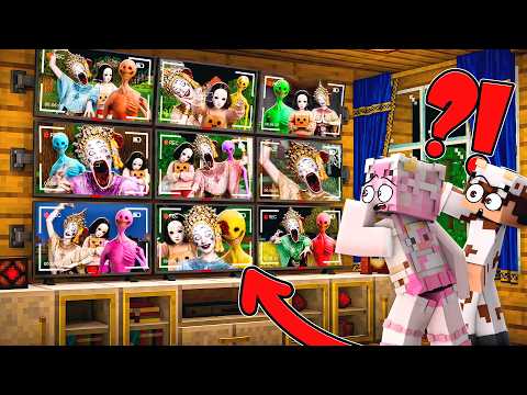 OMG! MOOCHI & MILO CHECK THE CCTV AND SEE TONS OF MONSTERS APPEARING IN OUR VILLAGE!?