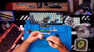 Kbdfans x Vulcan MAJA Build Stream Pt 1