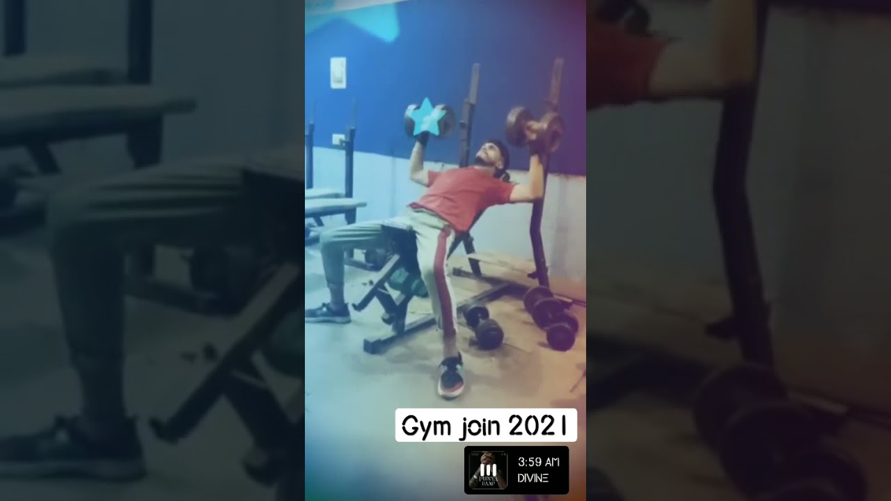 💪💪 {Devinder rajput}    my chananal Gym join   2021   ,😎😎 Gym lover