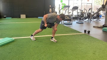 Unsupported Single Arm Row