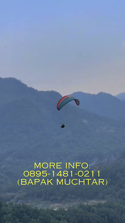 ASIKNYA PARALAYANG DI KOTA BATU | PARALAYANG BATU MALANG | 0895-1481-0211