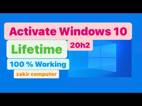 Windows 10 20h2 Activation 100 % working