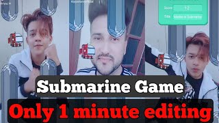 tik tok par submarine game video kaise banaye || submarine game tik tok kaise banaye screenshot 5