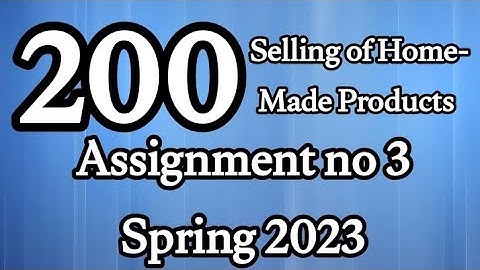 AIOU Code 200 solved Assignment No.3 Spring 2023 #aiou #aiousolveassignments