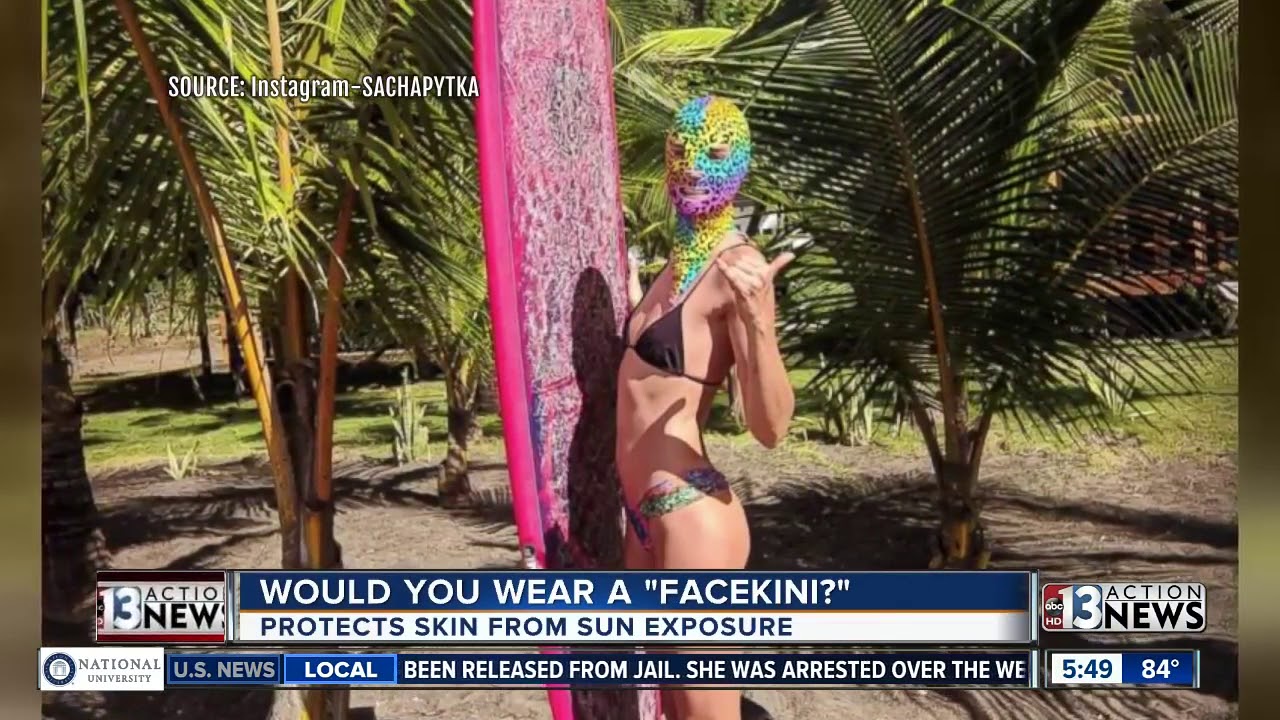 Will 'Facekini' trend catch on in Las Vegas?