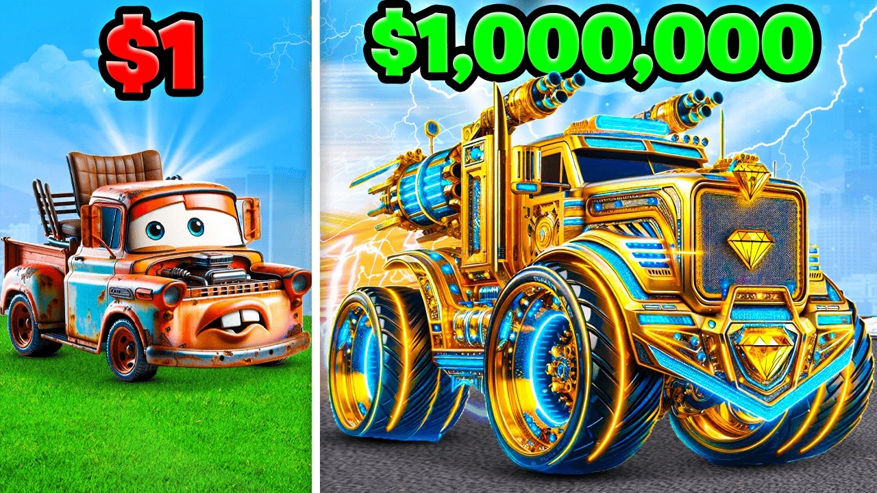 $1 To $1,000,000 TRUCK In GTA 5!