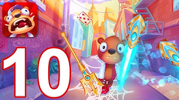Despicable Bear - Gameplay Walkthrough Part 10 - Superheroes (iOS)