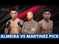 Thomas Almeida vs Jonathan Martinez Pick | UFC Fight Island 6 Predictions | The Final Weigh-In