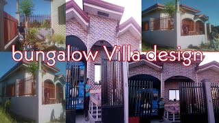 Full time mom: Bungalow house design || 4 bedrooms || Villa style