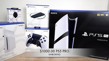 New PS5 Pro Unboxing ASMR {4K}
