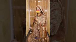 kashmiri bride rukhsati look #shorts #bride #weddingdress