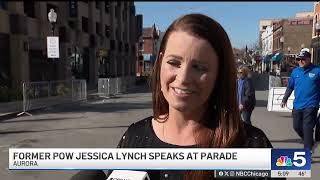 CBS2, NBC5, ABC7: Aurora Veterans Honored with Parade & Ceremony featuring Former POW Jessica Lynch