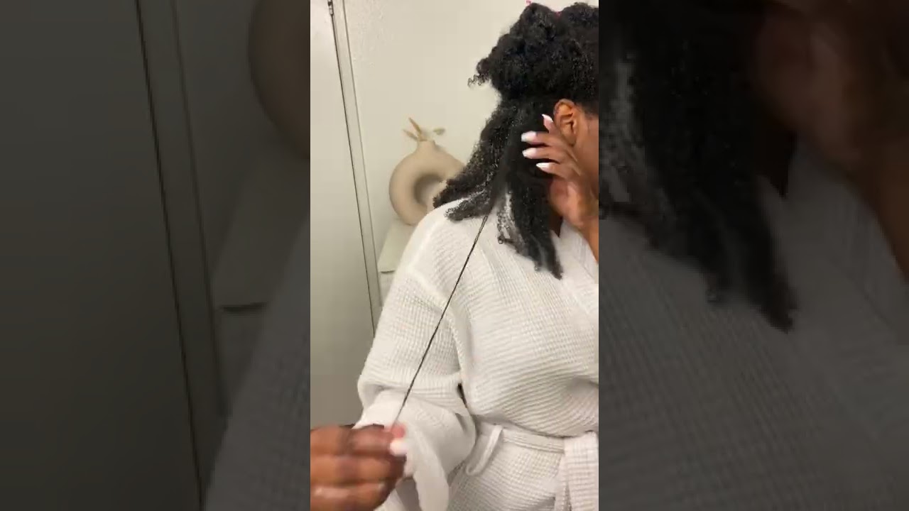 🌺GENTLE WASH DAY ROUTINE ON LONG TYPE 4 HAIR 