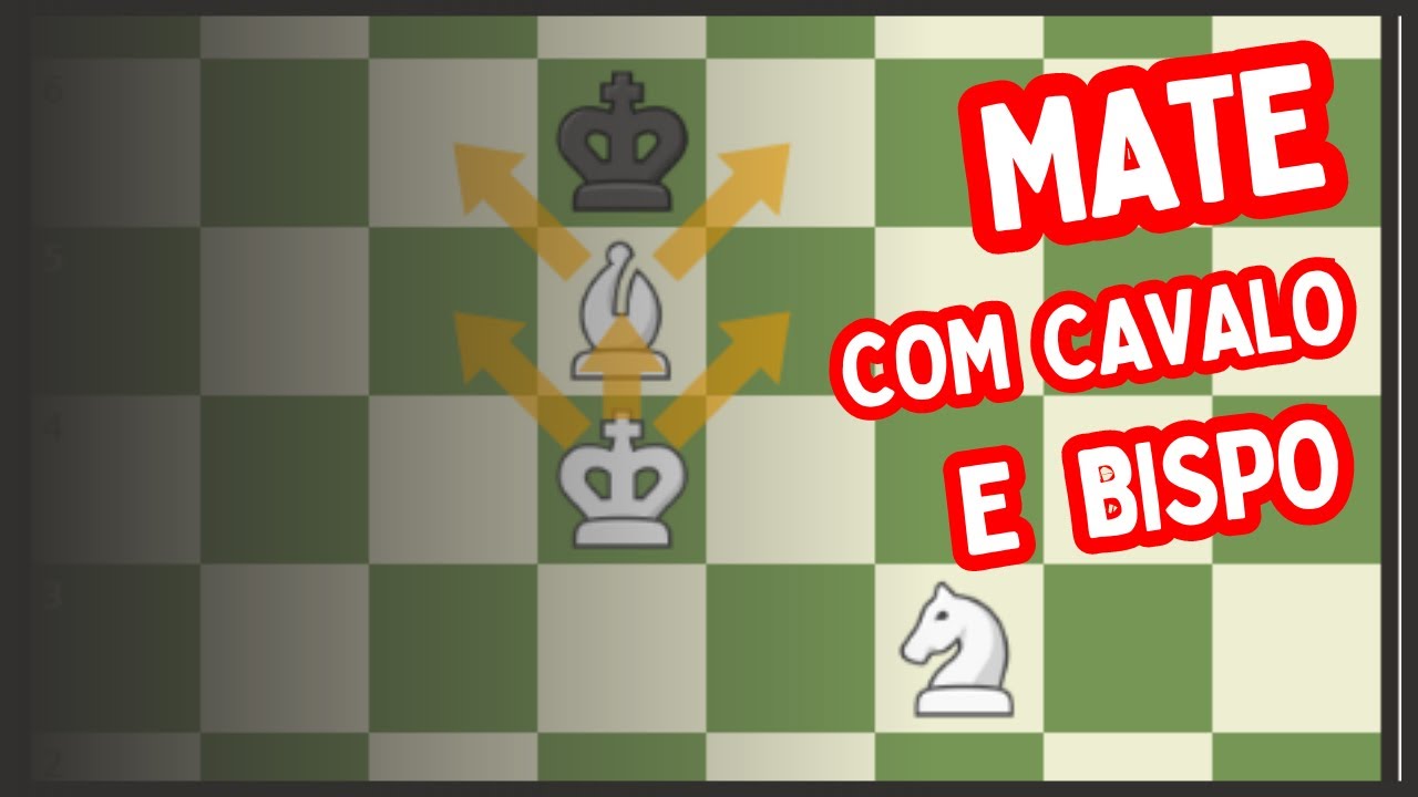 Aprenda o Xeque Mate de Bispo e Cavalo. #xeque #xequemate #xadrez #aje