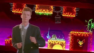 Geometry Dash 2.2 Secret Song With Rick Astley Vocals