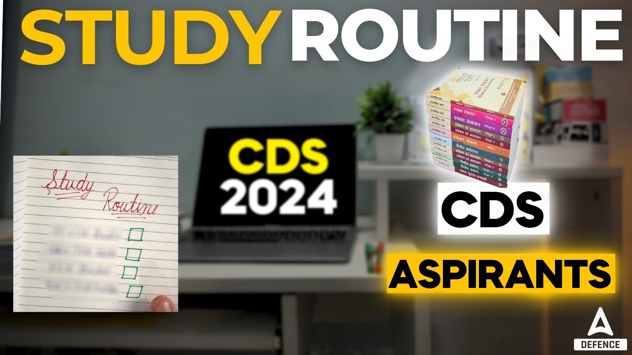 Clear CDS 2 2024 Exam: Self Study Timetable & Preparation Tips | CDS ...