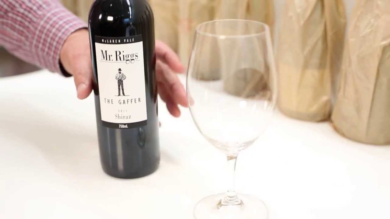 Ben Riggs describes the Mr Riggs The Gaffer Shiraz 2011 - YouTube