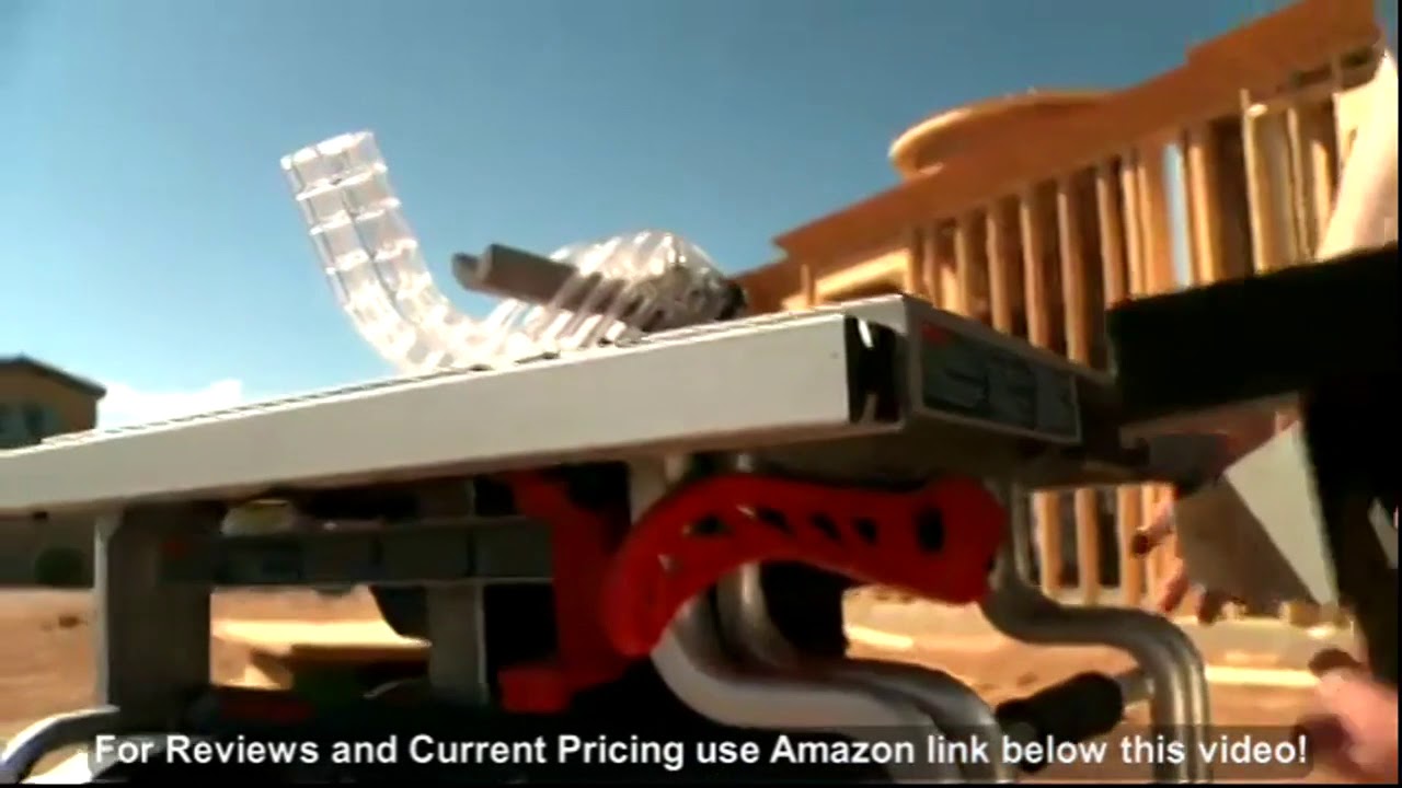 Bosch 10-Inch Portable Jobsite Table Saw GTS1031 with One-Handed Carry Handle