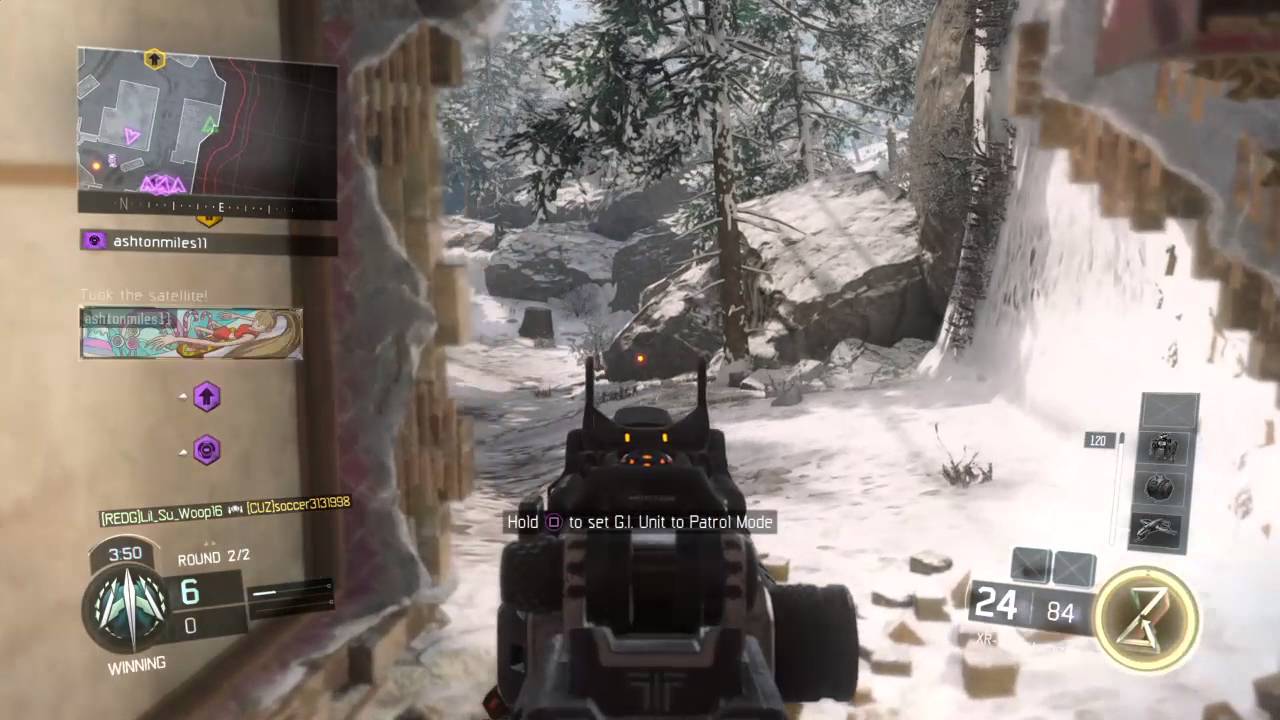 Call of Duty®: Black Ops III Brutal medal in uplink w/ "XR-2" stealth class