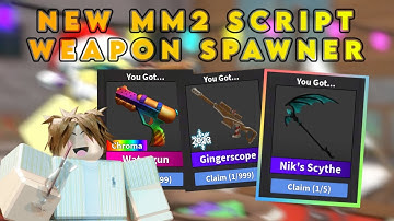[🎄GODLY SPAWNER] NEW BEST MM2 WEAPON SPAWNER SCRIPT PASTEBIN (CHRISTMAS UPDATE) | MURDER MYSTERY 2