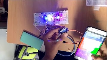 Arduino Project, controll lights using smart phone-smart restaurant