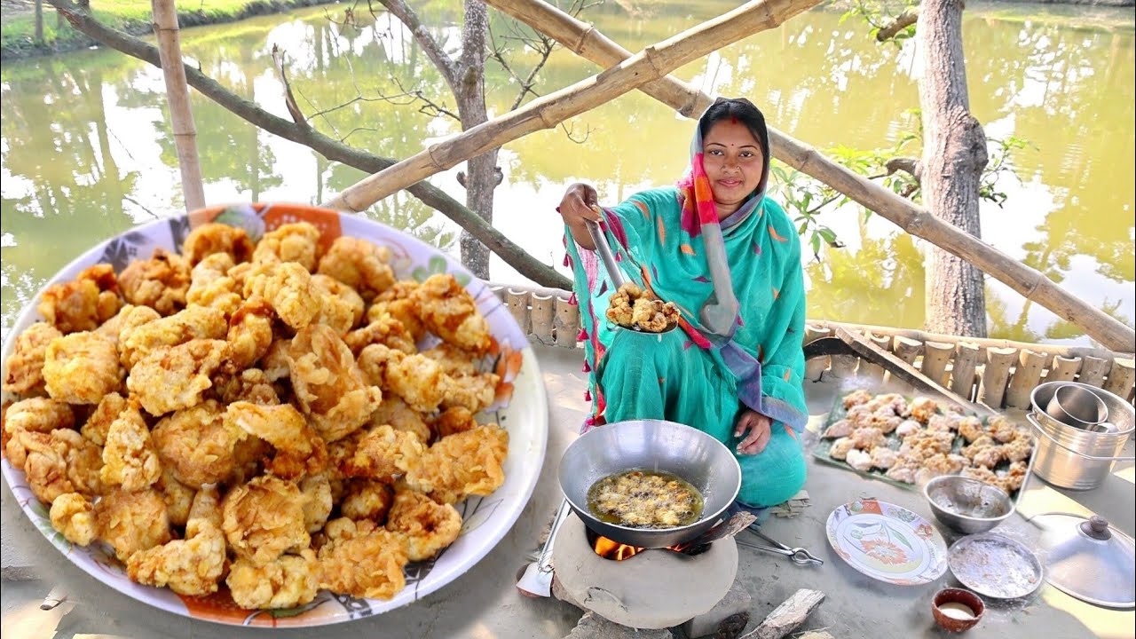 KFC style মুচমুচে চিকেন পাকোড়া রেসিপি এখন বাড়িতেও বানানো সম্ভব😳chicken popcorn recipe