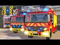 Emergency call 112  french firefighters on duty 4k new siren