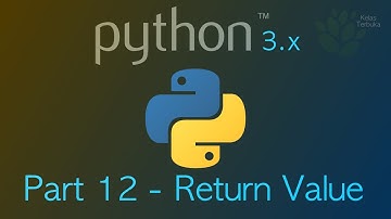 Learn Python #12 - Return Value