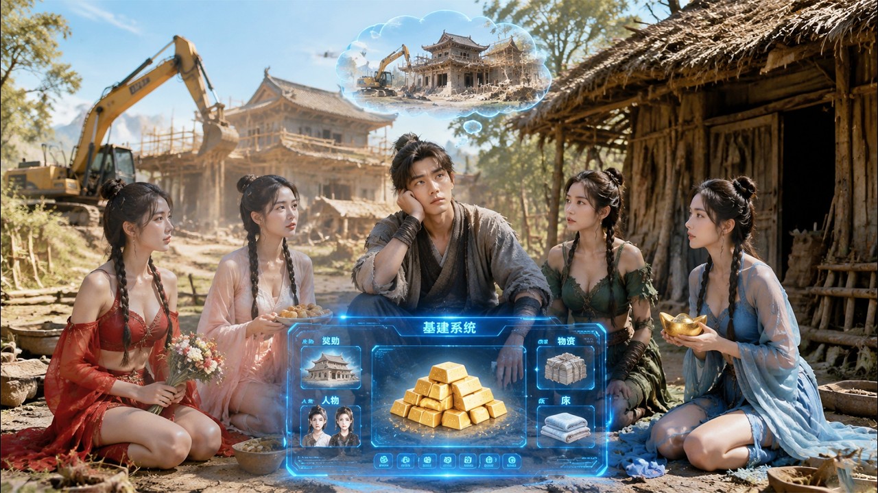 現代工程師穿成市井無賴，開局就送老婆！亂世中遇逃難富家女！统统收下！誓要護家人活下去！
