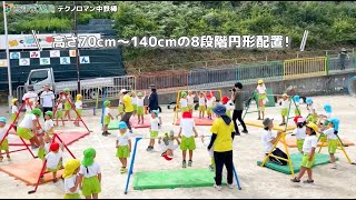 安田式遊具｜テクノロマン® 中鉄棒｜エール株式会社