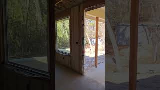 Large Fixed Glass Windows in New Home Construction