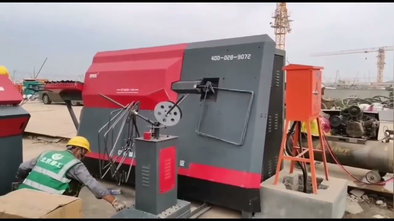 MAQUINA PARA HACER ESTRIBOS DE MANERA AUTOMATICA