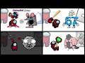 Mini Crewmate Kills Italian Brainrot Characters - Part 95  Among Us