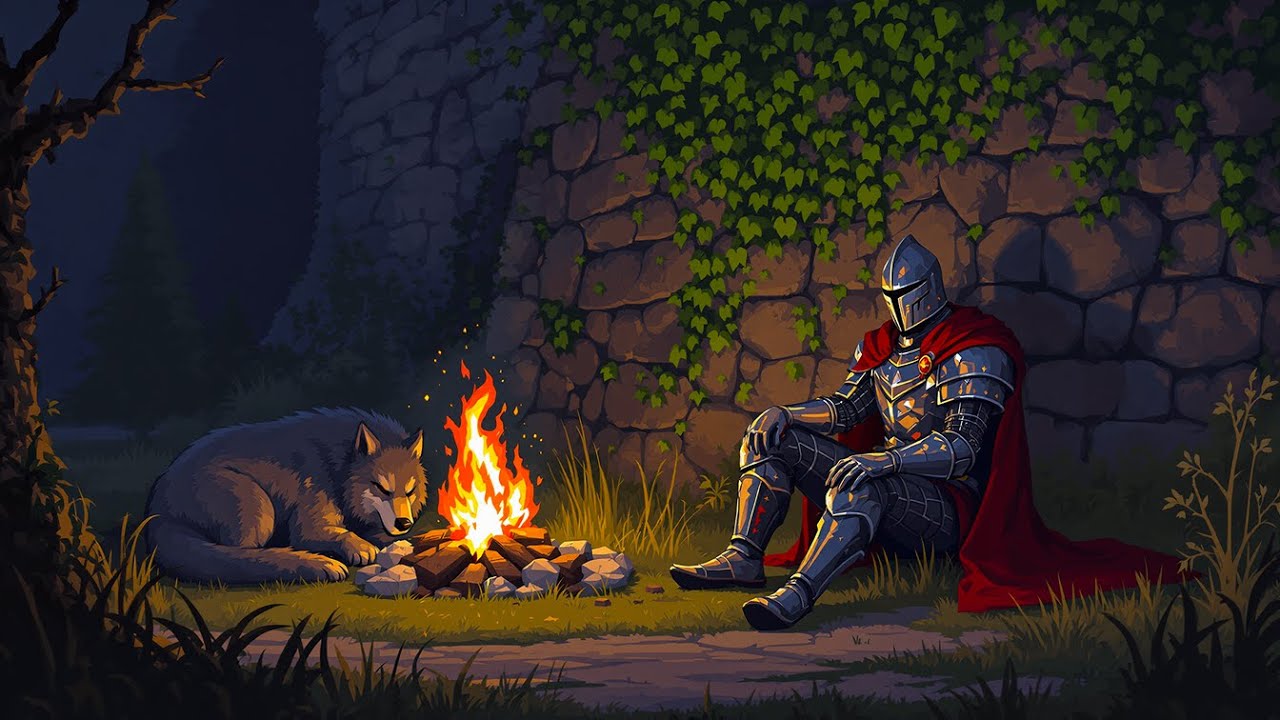 Sleep traveler...The wolf will protect you